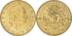 World Coins - Coin, Italy, 200 Lire, 1994, Rome, , Bronzital, KM:164