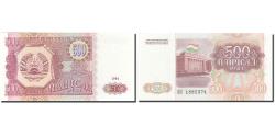 World Coins - Banknote, Tajikistan, 500 Rubles, 1994, 1994, KM:8a, UNC(65-70)