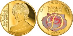 World Coins - United Kingdom, Medal, La Princesse Diana, The Cambridge Lover's Knot Tiara