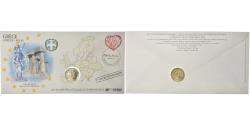 World Coins - Greece, 2 Euro, 2010, Enveloppe philatélique numismatique, , Bi-Metallic