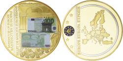 World Coins - France, Medal, Billet de Banque Européenne, 100 Euro, 2011, , Copper