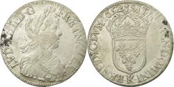 World Coins - Coin, France, Louis XIV, Écu à la mèche longue, Ecu, 1652, Bordeaux