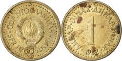 World Coins - Coin, Yugoslavia, Dinar, 1982, , Nickel-brass, KM:86