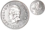 World Coins - Coin, New Hebrides, 10 Francs, 1967, Paris, ESSAI, , Nickel, KM:E2