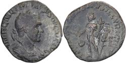 Ancient Coins - Trajan Decius, Sestertius, 249-251, Rome, Bronze,