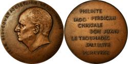 World Coins - France, Medal, Jean Debucourt, Comédie Française, , Bronze