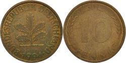 World Coins - Coin, GERMANY - FEDERAL REPUBLIC, 10 Pfennig, 1994, Berlin, , Brass
