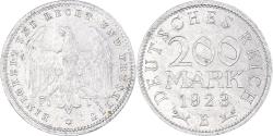 World Coins - Coin, GERMANY, WEIMAR REPUBLIC, 200 Mark, 1923, Muldenhütten,