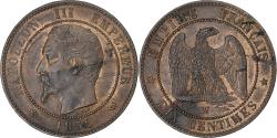 World Coins - France, Napoleon III, 10 Centimes, 1856, Lille, Bronze, , Gadoury:248