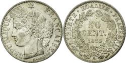 World Coins - Coin, France, Cérès, 50 Centimes, 1888, Paris, , Silver, Gadoury:419a