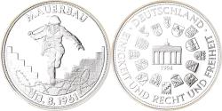 World Coins - Germany, Medal, Mauerbau, Politics, 1994, Proof, , Silver