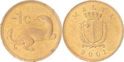 World Coins - Coin, Malta, Cent, 2001
