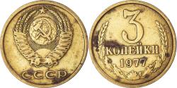 World Coins - Coin, Russia, 3 Kopeks, 1977