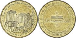 World Coins - France, Token, Touristic token, Paris - Tours de Notre-Dame n°2, Arts &