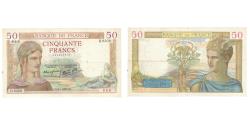 World Coins - France, 50 Francs, Cérès, 1939, D.9306, AU(55-58), Fayette:18.19, KM:85b