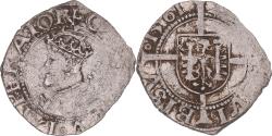 World Coins - Coin, FRENCH STATES, Franche-Comté, 1/2 Carolus, 1561, Besançon,