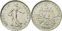 World Coins - Coin, France, Semeuse, 5 Francs, 1984, Paris, , Nickel Clad
