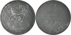 World Coins - Coin, Denmark, Frederik IX, 2 Öre, 1957, Copenhagen, , Zinc, KM:840.2