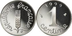 World Coins - Coin, France, Épi, Centime, 1999, Paris, Proof, , Stainless Steel