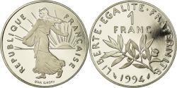 World Coins - Coin, France, Semeuse, Franc, 1994, Paris, Proof, , Nickel, KM:925.2