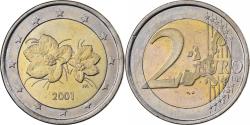 World Coins - Finland, 2 Euro, 2001, Vantaa, Bi-Metallic,
