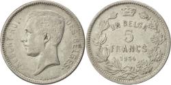 World Coins - Coin, Belgium, 5 Francs, 5 Frank, 1934, , Nickel, KM:97.1