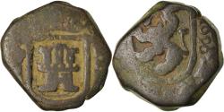 World Coins - Coin, Spain, Charles II, 2 Maravedis, 1696, Coruna, , Copper