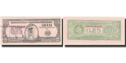 World Coins - Banknote, Dominican Republic, 25 Centavos Oro, Undated (1961), Specimen, KM:88s