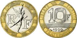 World Coins - Coin, France, Génie, 10 Francs, 1999, Paris, , Aluminum-Bronze, KM:964.2