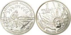 World Coins - France, Franc, 1993, Paris, , Silver, KM:1014