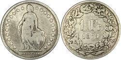 World Coins - Coin, Switzerland, Franc, 1875, Bern, , Silver, KM:24