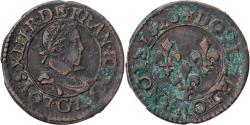 World Coins - Coin, France, Louis XIII, Double Tournois, 1620, Poitiers, , Copper