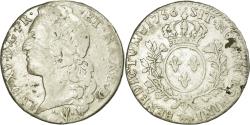 World Coins - Coin, France, Louis XV, 1/2 Écu de Béarn au bandeau, 1/2 ECU, 44 Sols, 1756