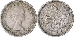 World Coins - Coin, Great Britain, 6 Pence, 1954