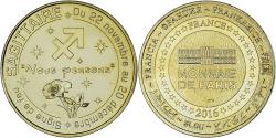 World Coins - France, Token, Touristic token, 13 AUBAGNE Les signes du zodiaque, Le