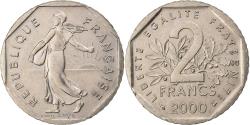 World Coins - France, 2 Francs, Semeuse, 2000, Paris, Nickel, , Gadoury:547, KM:942.2