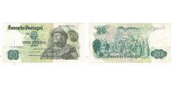 World Coins - Banknote, Portugal, 20 Escudos, 1971, 1971-07-27, KM:173, AU(55-58)