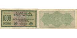 World Coins - Banknote, Germany, 1000 Mark, 1923, 1923-01-01, KM:76c, VF(20-25)