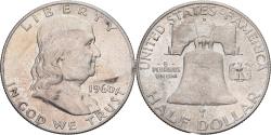 Us Coins - United States, Half Dollar, Franklin Half Dollar, 1960, Denver, Silver