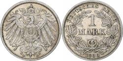 World Coins - Coin, GERMANY - EMPIRE, Wilhelm II, Mark, 1909, Munich, , Silver, KM:14