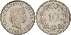 World Coins - Coin, Switzerland, 10 Rappen, 1983, Bern, , Copper-nickel, KM:27
