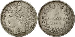 World Coins - Coin, France, Cérès, 5 Francs, 1870, Bordeaux, , Silver, KM:818.3