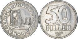 World Coins - Coin, Hungary, 50 Fillér, 1980, Budapest, , Aluminum, KM:574