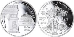 World Coins - France, Arc de Triomphe, 1-1/2 Euro, 2006, Paris, , Silver, KM:1456