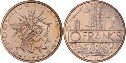 World Coins - Coin, France, Mathieu, 10 Francs, 1975, Paris, FDC, , Nickel-brass
