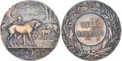 World Coins - France, Medal, Chevaux, Haras Marocains, Animalière, 1887, Degeorge,