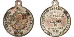 World Coins - France, Medal, Ville de Lille, Drapeau offert par la Garde Nationale de Paris