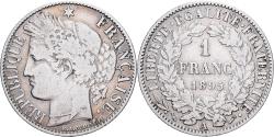 World Coins - France, Franc, Cérès, 1895, Paris, Silver, , Gadoury:465a, KM:822.1