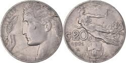 World Coins - Coin, Italy, Vittorio Emanuele III, 20 Centesimi, 1921, Rome, , Nickel