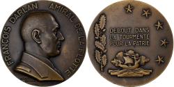World Coins - France, Medal, François Darlan, Amiral de la Flotte, Bronze, Guiraud,